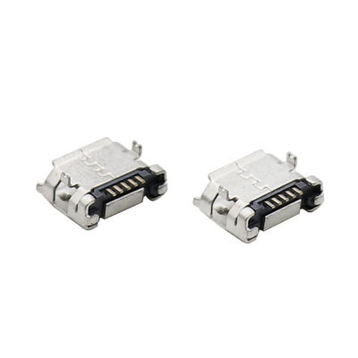 SMD Mikro USB Konnektörleri 5 toplu iğneli Şarj Konnektörü 6.9mm ISO9001