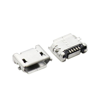 B Tipi SMD SMT Lehimleme PCB Montajlı Mikro USB Konnektörler 5 toplu iğneli