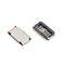 Kısaltma Tipi UL94V-0 Mikro SD Kart Soketi Orta toplu iğne 1.5h TF Kart Soketi