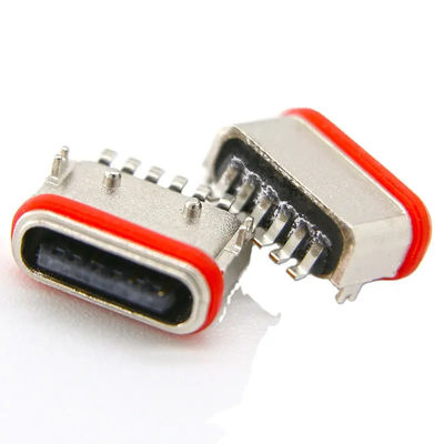 Kalite  Female Horizontal SMT 6 Pin Connector USB3.0 USB3.1 For Charging fabrika