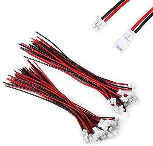 Mikro Mini JST PH XH2.0 Elektronik Kablo Demeti 2Pin Konnektör Fişi Erkek Silikon