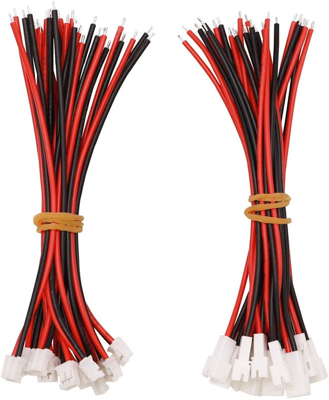 Mikro Mini JST PH XH2.0 Elektronik Kablo Demeti 2Pin Konnektör Fişi Erkek Silikon