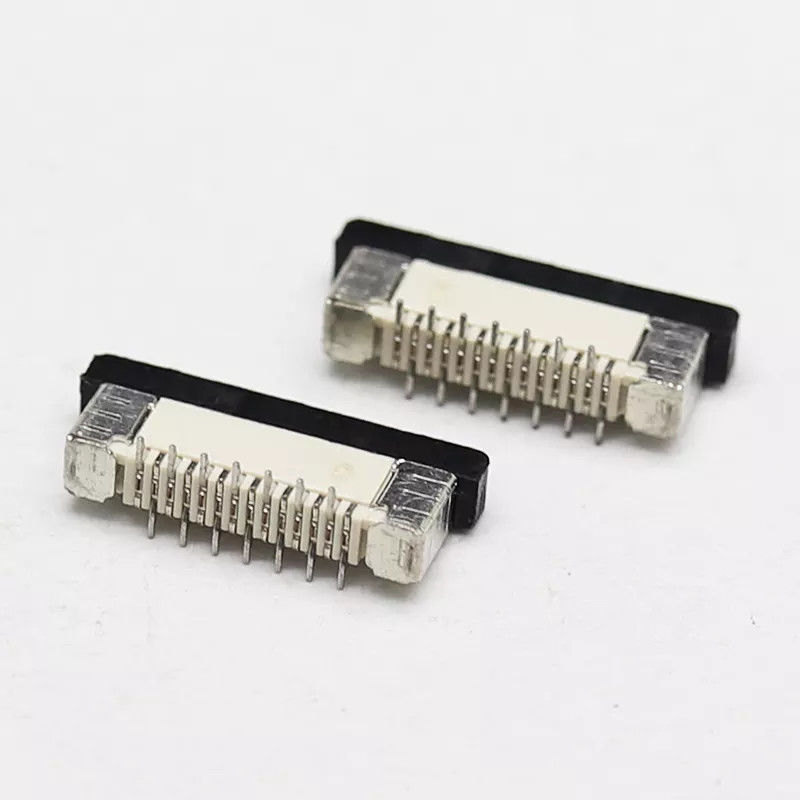 ZIF SMT FPC FFC konektörü 0.5MM 1.0MM adım H2.0mm dikey tip