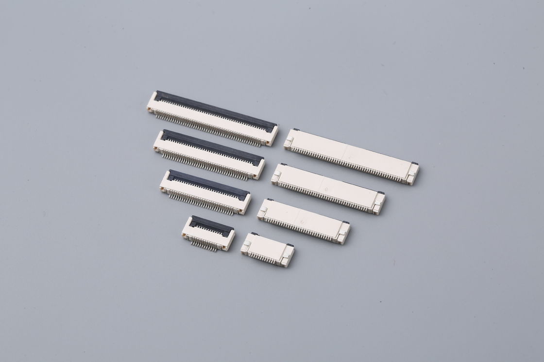 Fpc konektör flip 0.5mm pcb için 4 5 6 8 10 12 14 16 18 20 22 24 26 28 30 32 34 36 40-60 pin