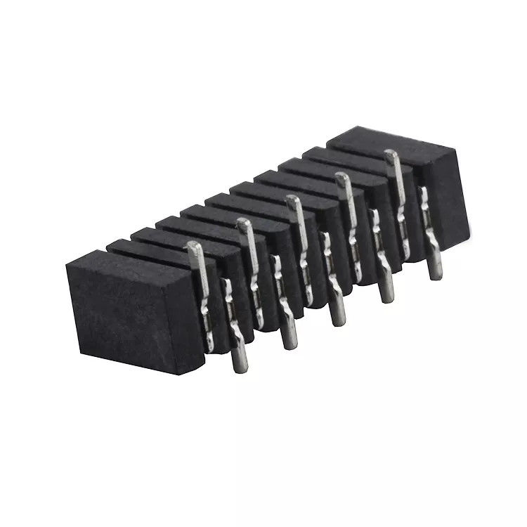 Siyah 1.0mm Pitch Tersinir Kontak Dikey SMT Tipi FPC Konnektör Çubuğundan Çubuğa