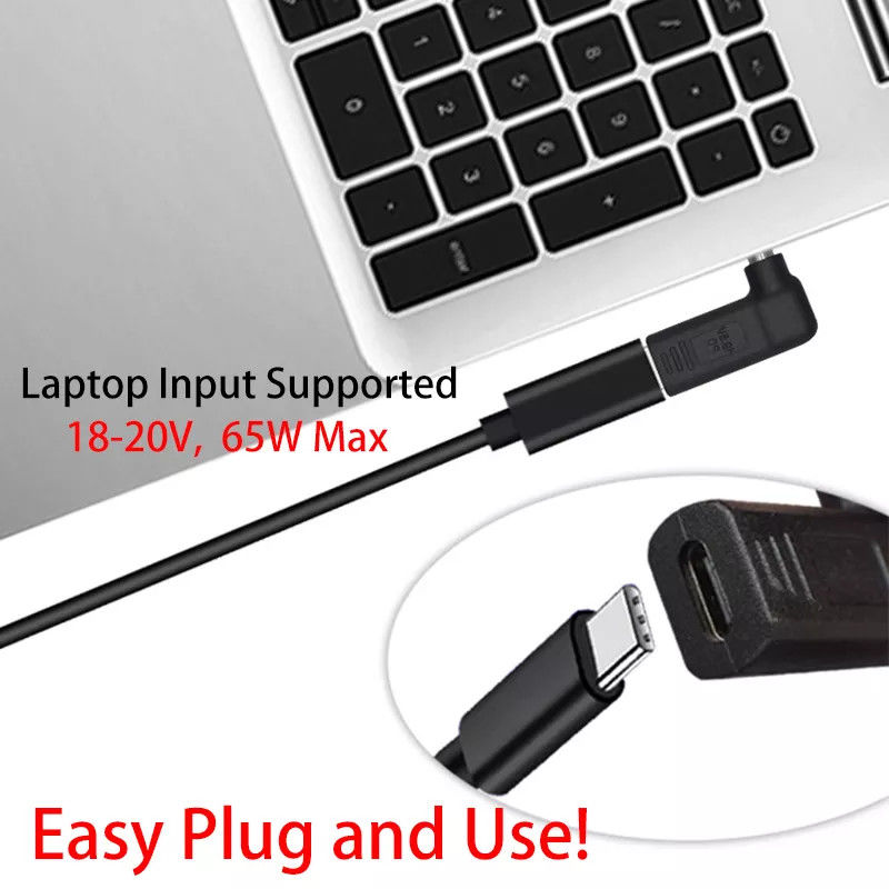 USB Tip C Dişi - DC 5525 Erkek Dönüştürücü PD Decoy Parodi Tetik Fiş Jakı