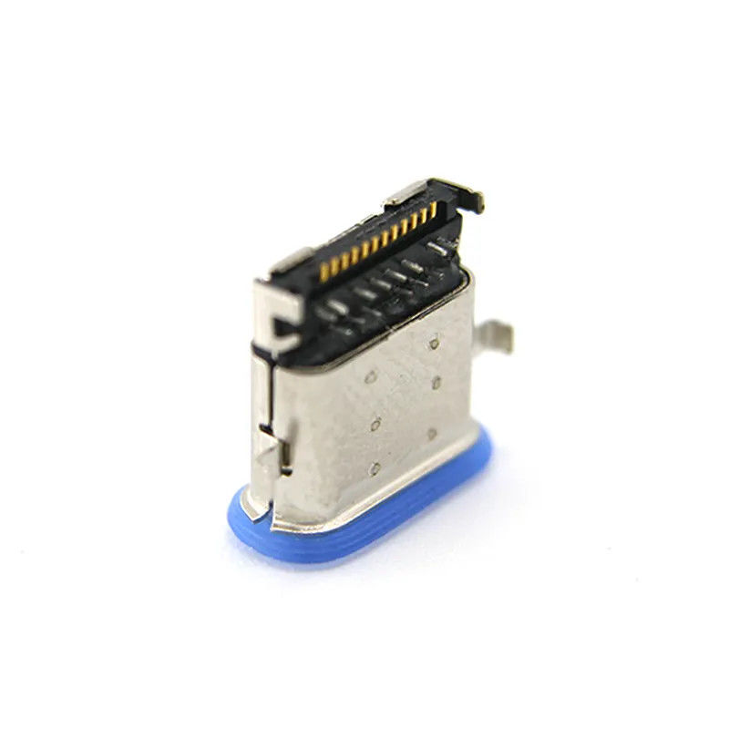 24Pin USB Tip C Konnektörler Dişi Su Geçirmez Orta Montajlı SMT