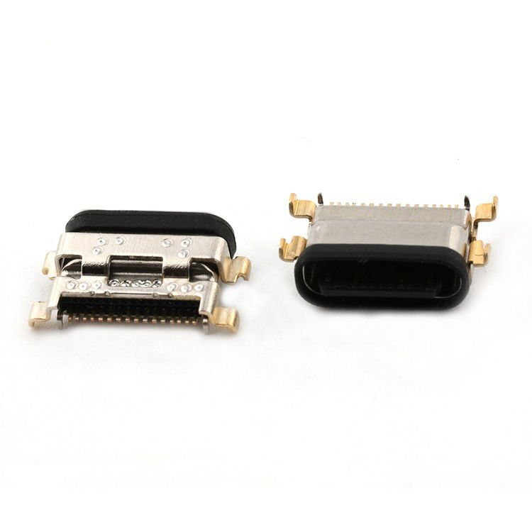 1.13mm 16Pin IPX8 Su geçirmez USB Tipi C Kadın Soket Bağlantısı