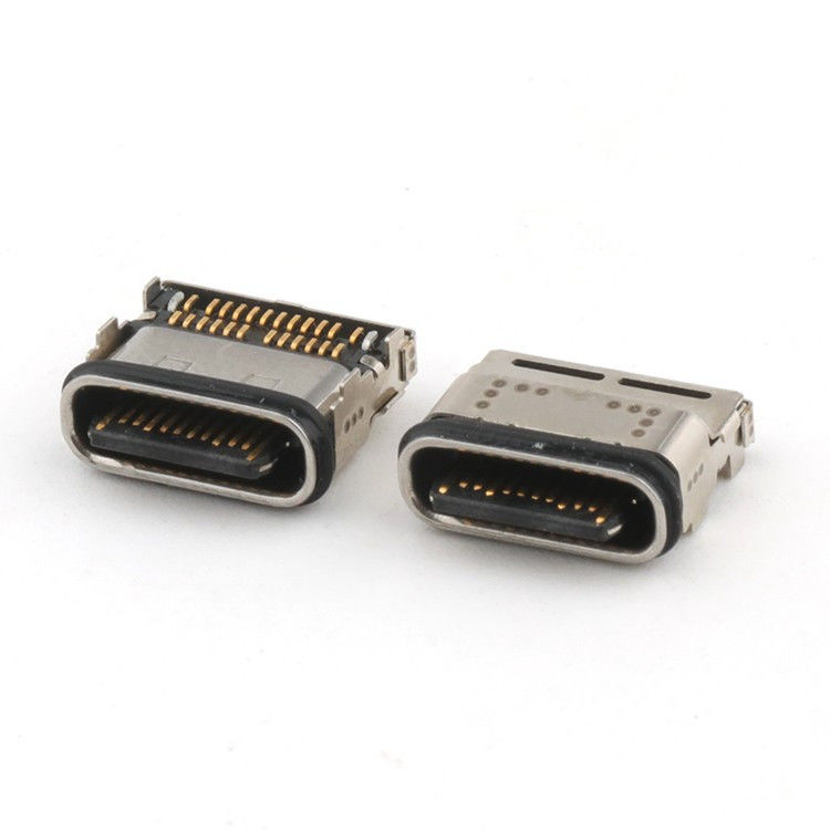 24Pin USB C Bağlantısı SMT Tip IPX8 Su geçirmez USB C Tip Kadın Bağlantısı