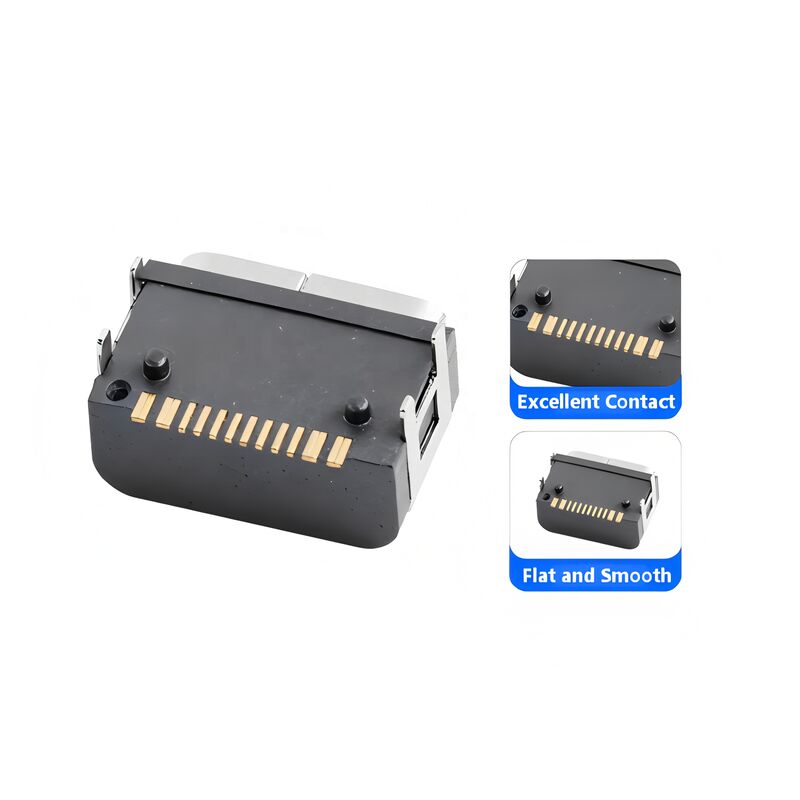 Type C 16 Pin Dişi Konnektör Yatay SMT Montaj Su Geçirmez USB Konnektör 5A 20V