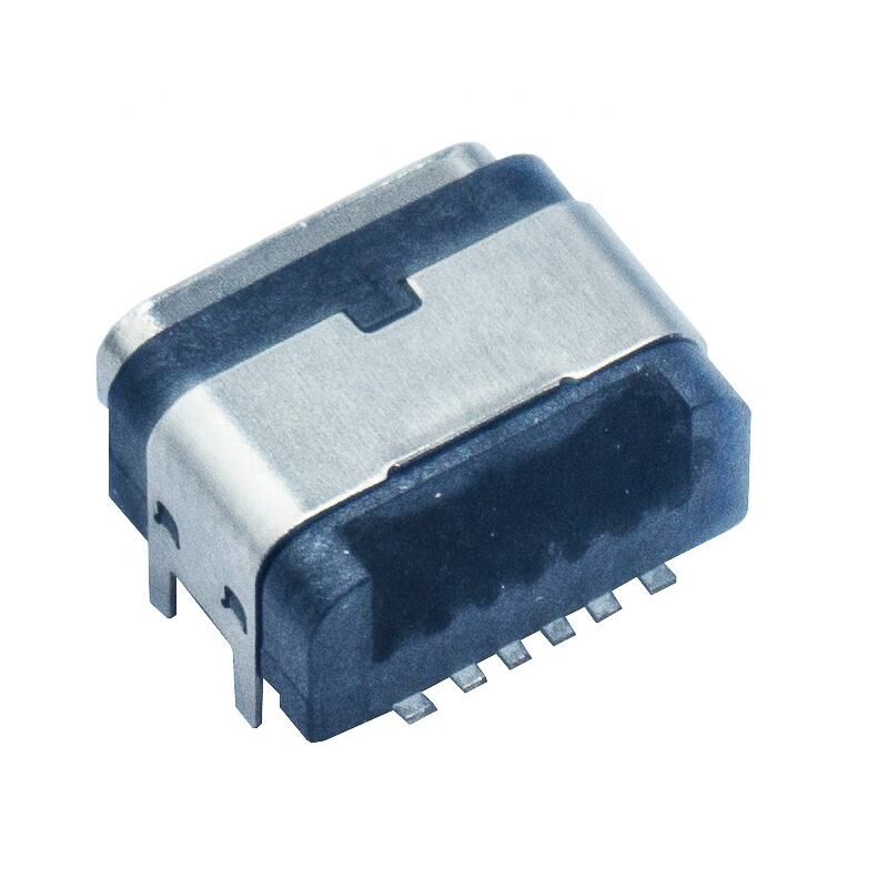 Su Geçirmez Panel Montaj PCB 6 Pin Dişi USB Tip C Konnektör