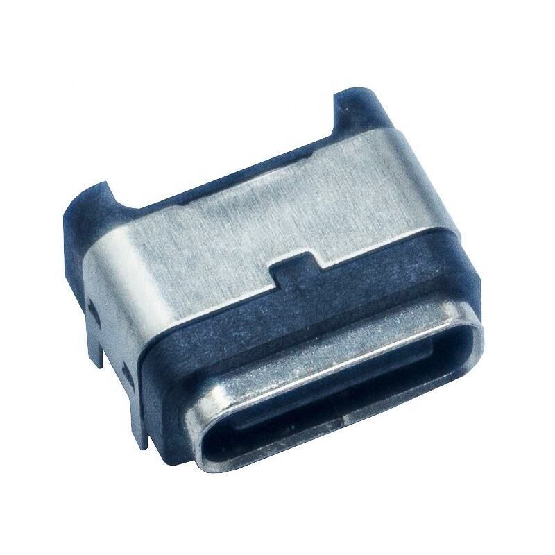 Su Geçirmez Panel Montaj PCB 6 Pin Dişi USB Tip C Konnektör