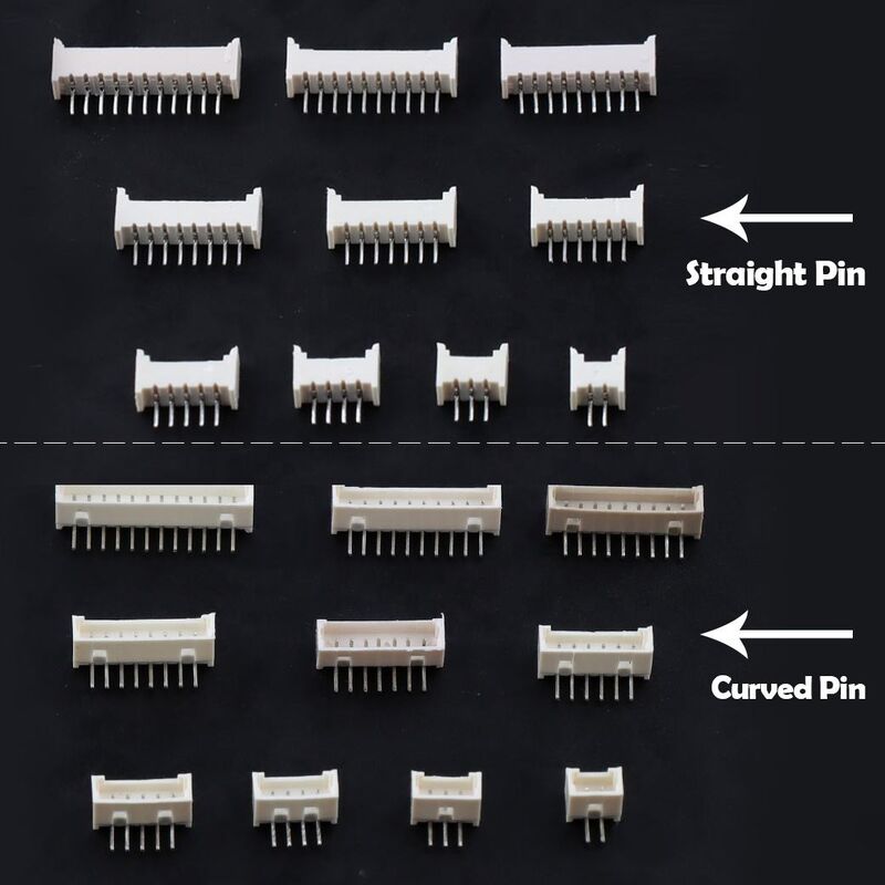 Wafer Konnektör 1.25mm Hatve 2-16 Pin Dip Dik Açılı Jst Kablo-Kart Konnektörü