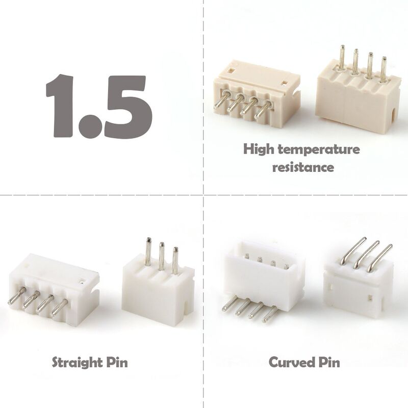 Tel-Konnektör Wafer Molex 1.5 2.0mm Hatve ZH PH HY LCP 2.5mm Wafer-konnektör