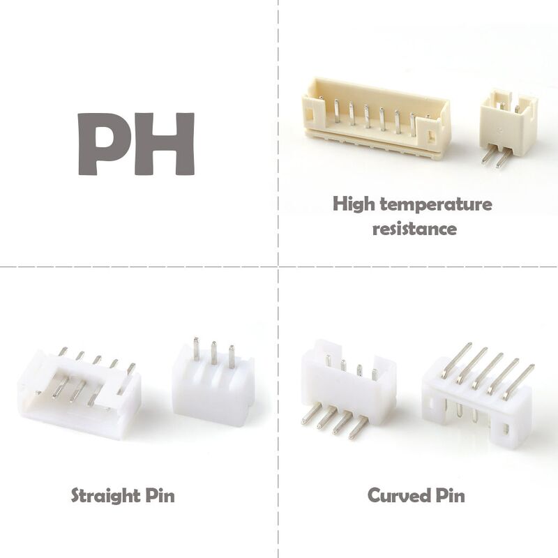 Tel-Konnektör Wafer Molex 1.5 2.0mm Hatve ZH PH HY LCP 2.5mm Wafer-konnektör