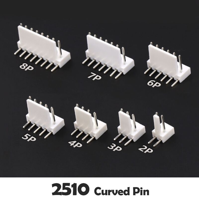 2.54 Kablodan Tahtaya Wafer Bağlayıcısı Lcp Dikey 90 Derece Jst 2.5mm Smt PCB Bağlayıcısı