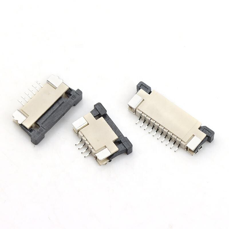1.0mm FPC Konnektörü 4-40 pinli Yatay SMT Tipi Üst Kontak 1.0 FPC Konnektörü