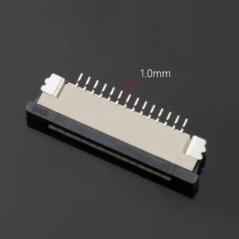 1.0mm FPC Konnektörü 4-40 pinli Yatay SMT Tipi Üst Kontak 1.0 FPC Konnektörü