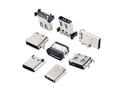 16 pinli USB Kadın Bağlantı Su geçirmez Tip-c Soket SMT IPX7