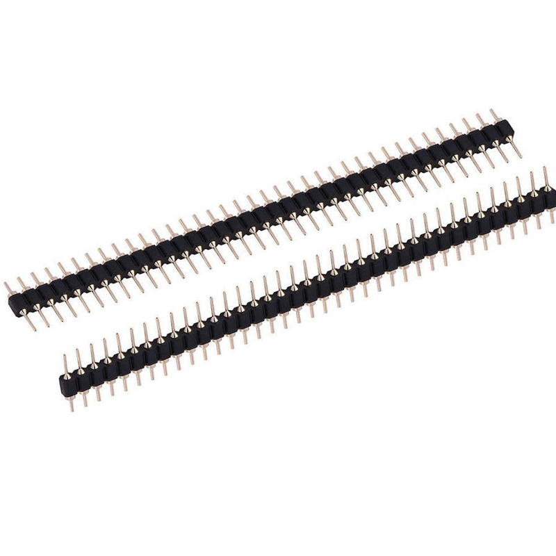2.54mm İsviçre Makine Yuvarlak Dişi Konnektör 4pin 16pin 20pin 32pin 40pin Yuvarlak Pin Şerit Çift Tek Sıra Konnektör Fiş Soket