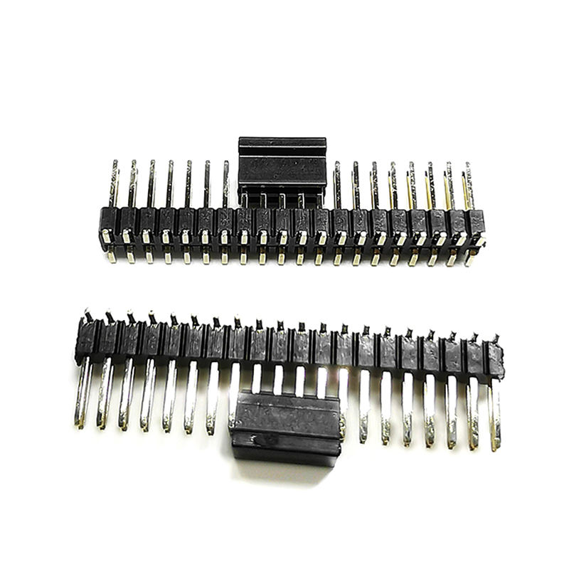 Pres Baskı Çiftli 6 8 20 Pin 2*14 2*3 5 Dişi 1mm 1.27mm 2mm 2.54mm Hatve Açılı SMD/SMT Konnektör Uzun Pin Konnektör Erkek Konnektör