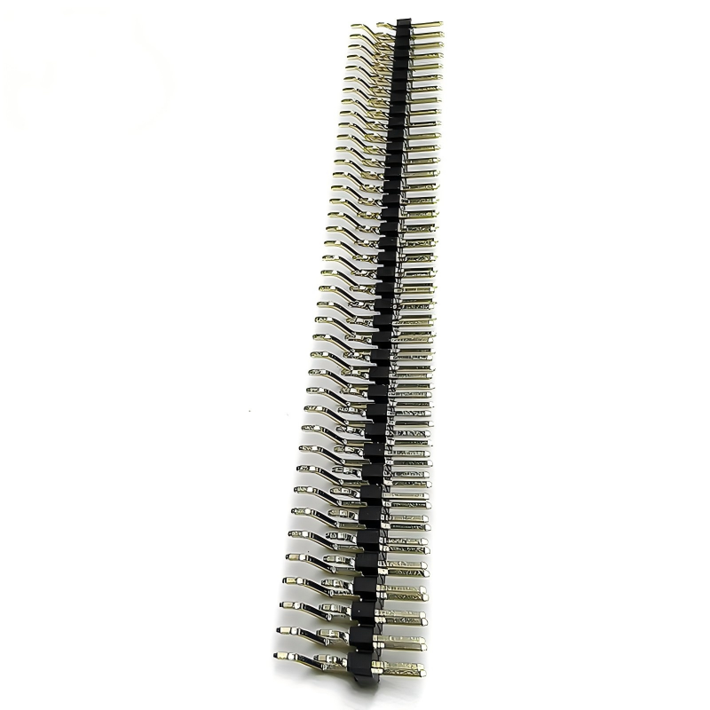 3.96 mm Üç Sıralı İşlenmiş Pin Header, CNC Makine Aletleri ve Endüstriyel Kontrol Cihazları İçin