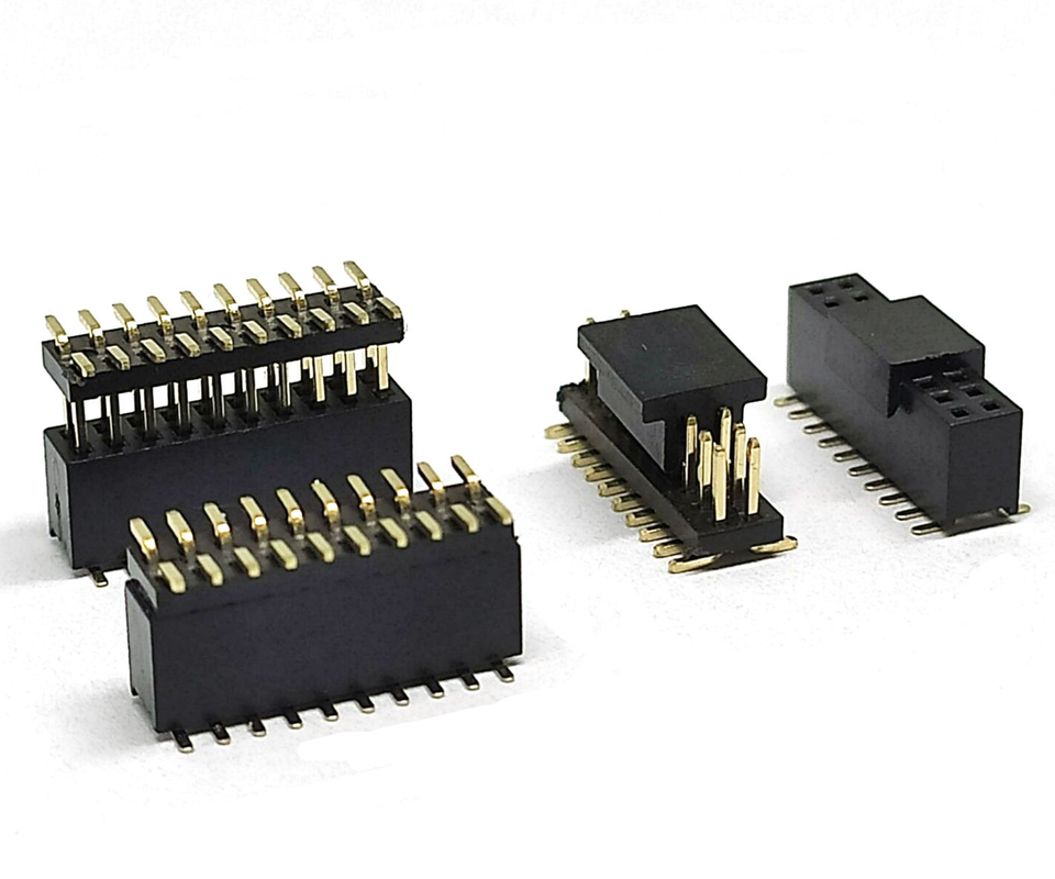 1.27mm Pitch 20 Pin Kadın Erkek SMT Tipi PCB Soket Pin Başlığı