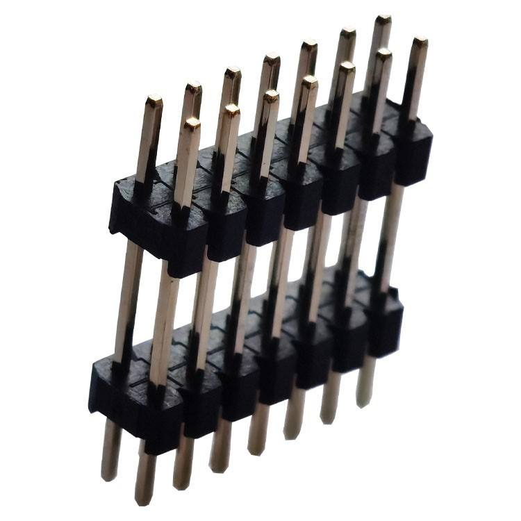 Çift Sıra 2.0mm Pitch Dişi/Erkek Konnektör Pinleri 2-40 Pin Altın Kaplama PCB Montajı İçin