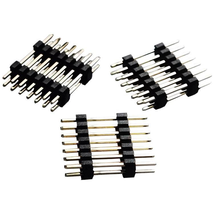 Çift Sıra 2.0mm Pitch Dişi/Erkek Konnektör Pinleri 2-40 Pin Altın Kaplama PCB Montajı İçin