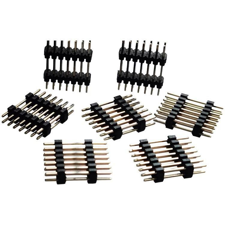 Çift Sıra 2.0mm Pitch Dişi/Erkek Konnektör Pinleri 2-40 Pin Altın Kaplama PCB Montajı İçin