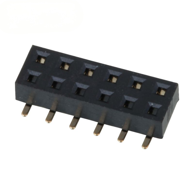 SMD 2.0mm Bağlantı Kadın Başlık Çift Satır Alt Giriş Altın Kaplama Pin Kadın Başlık