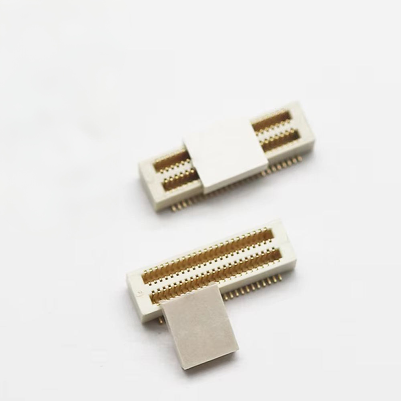 0.5mm Pitch Board-to-Board Connector BTB Male Female Right Angle Side Entry SMT Header for Smartphone & Drone PCB