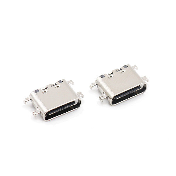 3.0 USB Tip C Pcb Konnektör 3.1mm 16 toplu iğne Orta Montajlı USB C Dişi Soket