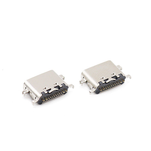 3.0 USB Tip C Pcb Konnektör 3.1mm 16 toplu iğne Orta Montajlı USB C Dişi Soket