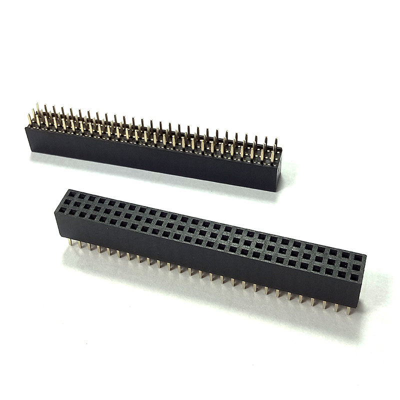 Dişi Üç Sıralı 2-50 toplu iğneli Başlık Konektörü 2.0mm Saha Board - PCB Konnektörü