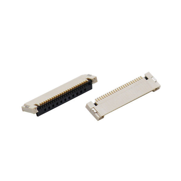 çevirmek Lock ile Çift Alt Temas Hassas FFC FPC Konnektör 1.2mm Yükseklik
