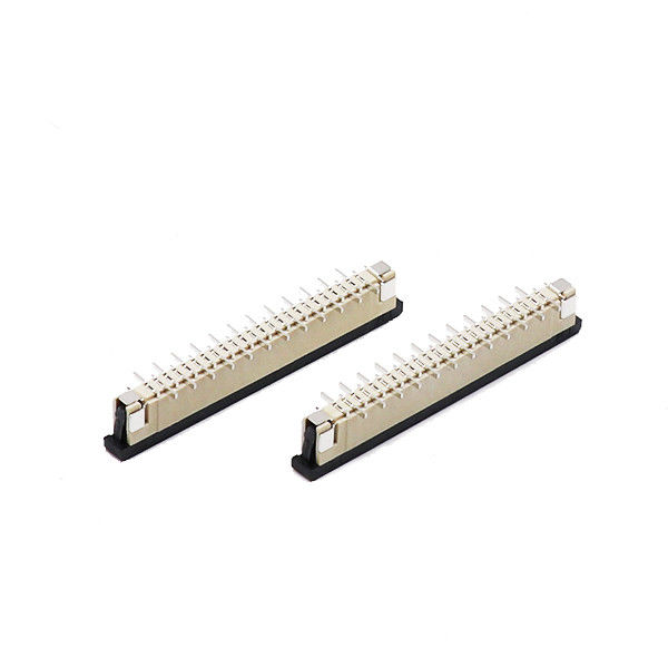 Elektronik Ekipman için Slider Serisi FFC FPC Konektörü 0.5/1mm Saha Dikey