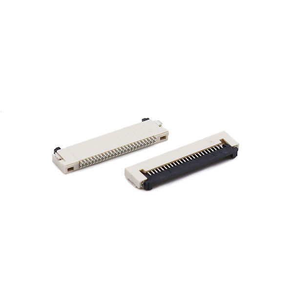LCP UL94V-0 1.5mm ZIF SMT FFC FPC Konektörü 0.5mm Yükseklik Aşağı Kontak