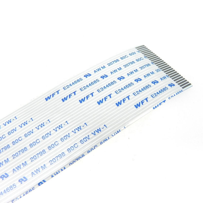 1.0mm Saha 2800mm Uzun FFC Düz Kablo 3D Yazıcı için 30 toplu iğneli Flex Kablo