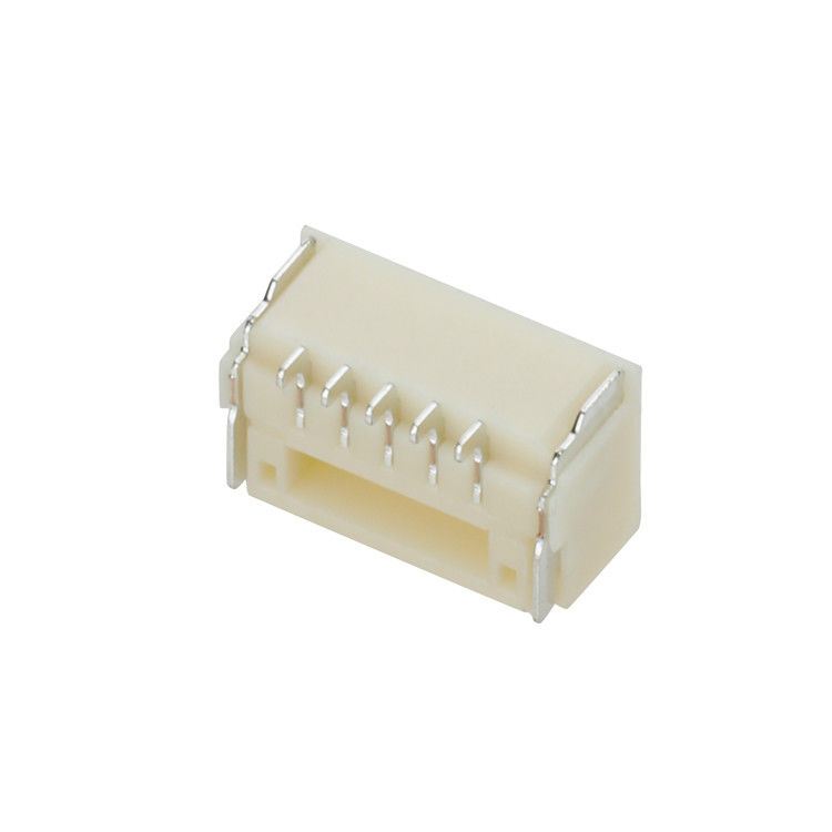 SMD 5 toplu iğneli WTB Gofret Kutusu Konnektörü 90 Derece 1.25 Mm Saha