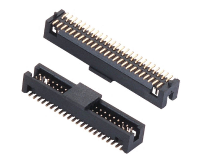 UL94V-0 SMT 60 toplu iğne 2.54 Mm Otomatik Ekipman İçin Kutu Başlık Konektörü