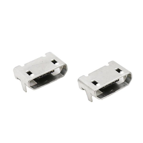 5 toplu iğneli DIP USB Mikro B Konnektör 7.2mm Saha Mini USB Dişi Konnektör