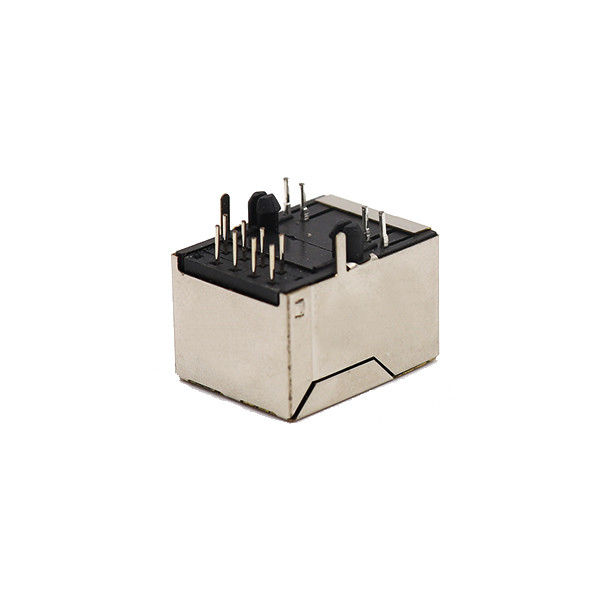 Led Modüler Jak ile 1x1 Port Korumalı Dişi Jak 8P8C RJ45 Konnektör