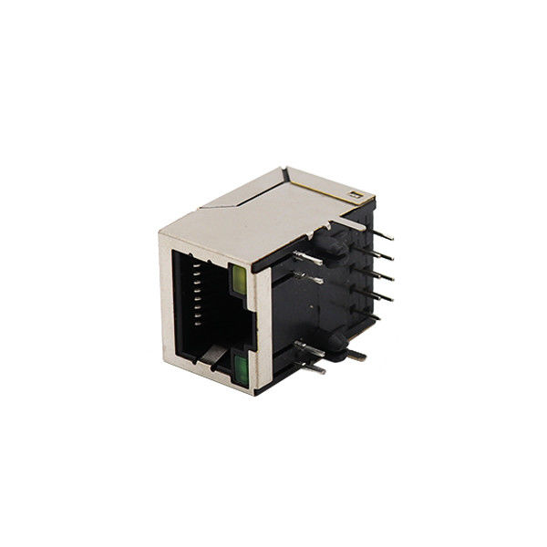 Led Modüler Jak ile 1x1 Port Korumalı Dişi Jak 8P8C RJ45 Konnektör