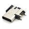 Dik Taraf USB 3.1 Tip C Konnektörler Dişi Soket 16Pin