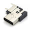 Dik Taraf USB 3.1 Tip C Konnektörler Dişi Soket 16Pin