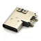 Yan Ek 14Pin Dişi Soket Şarj Portu 3.1 USB C PCB Konnektörü SMT Yuvası