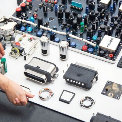 USB Fiş Tipi C Erkek Konnektör Şarj Portu Hızlı İletim Hızı 5A