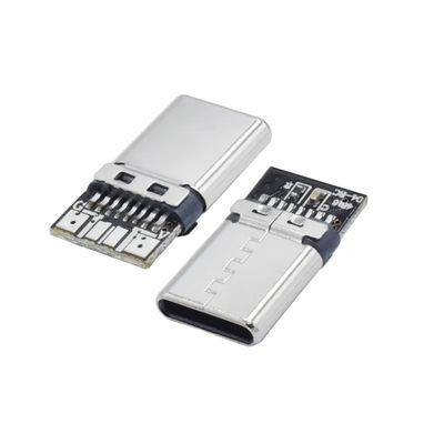 Samsung Oppo Vivo Huawei Kablosu için 16PIN Erkek USB Tip C Bağlayıcısı