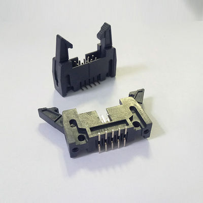 Çift Sıralı İtici SMT Başlık Konektörü 2.54mm 68 toplu iğne Dik Açı toplu iğne Başlığı